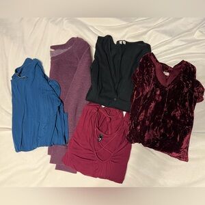 Fall/winter long sleeve bundle. All size small!!